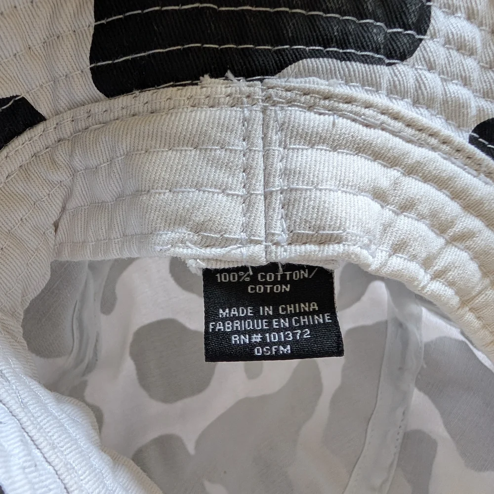 Kids Cow Print Bucket Hat